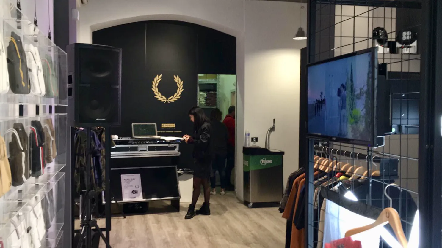 Fred Perry Pop Up Store
